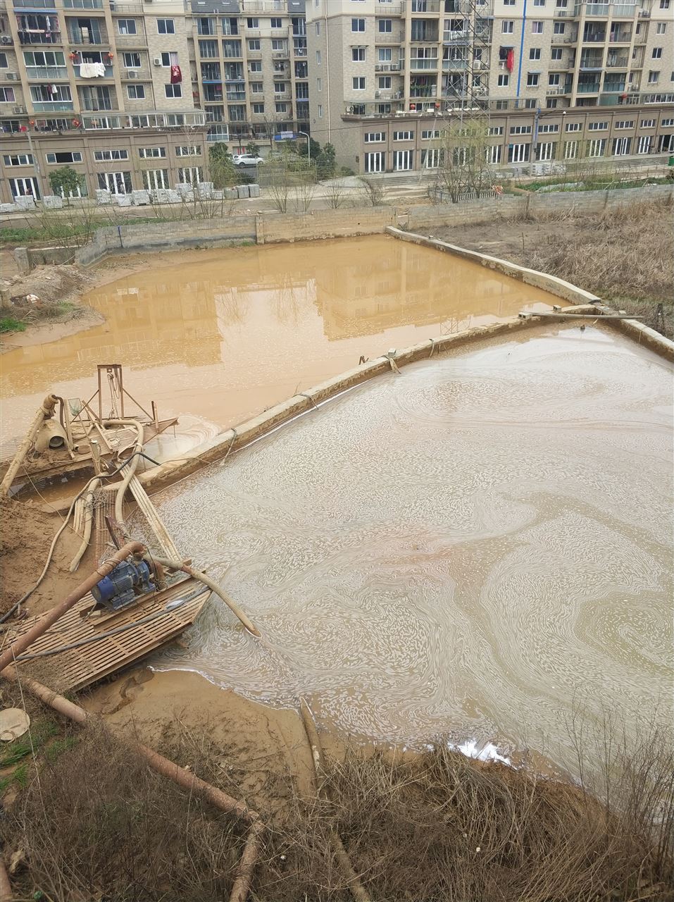 南川沉淀池淤泥清理-厂区废水池淤泥清淤