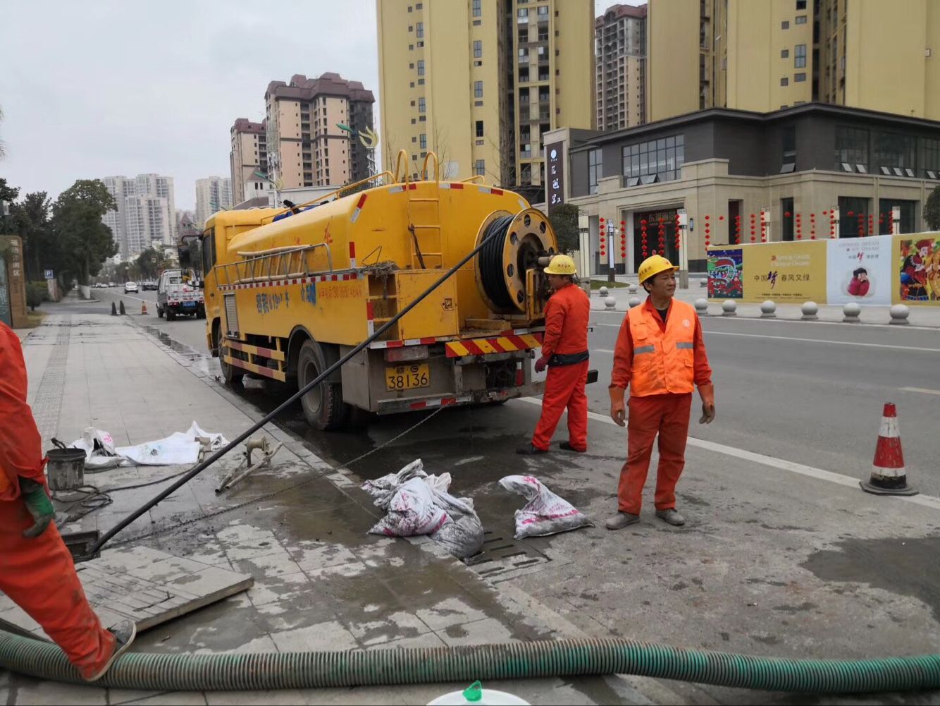 南川排污管道清淤-管道清洗